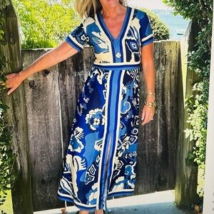 CK Bradley Leland Maxi Dress Small NWT